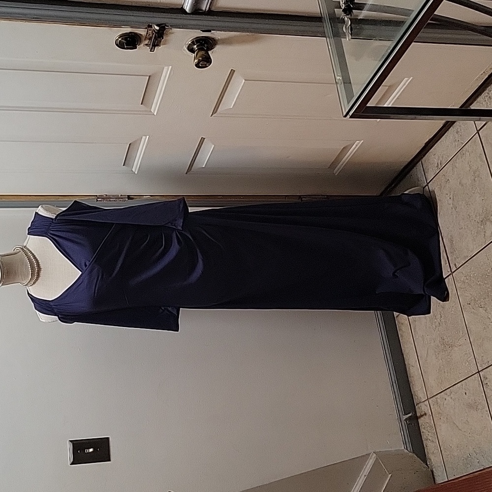 Navy blue dress